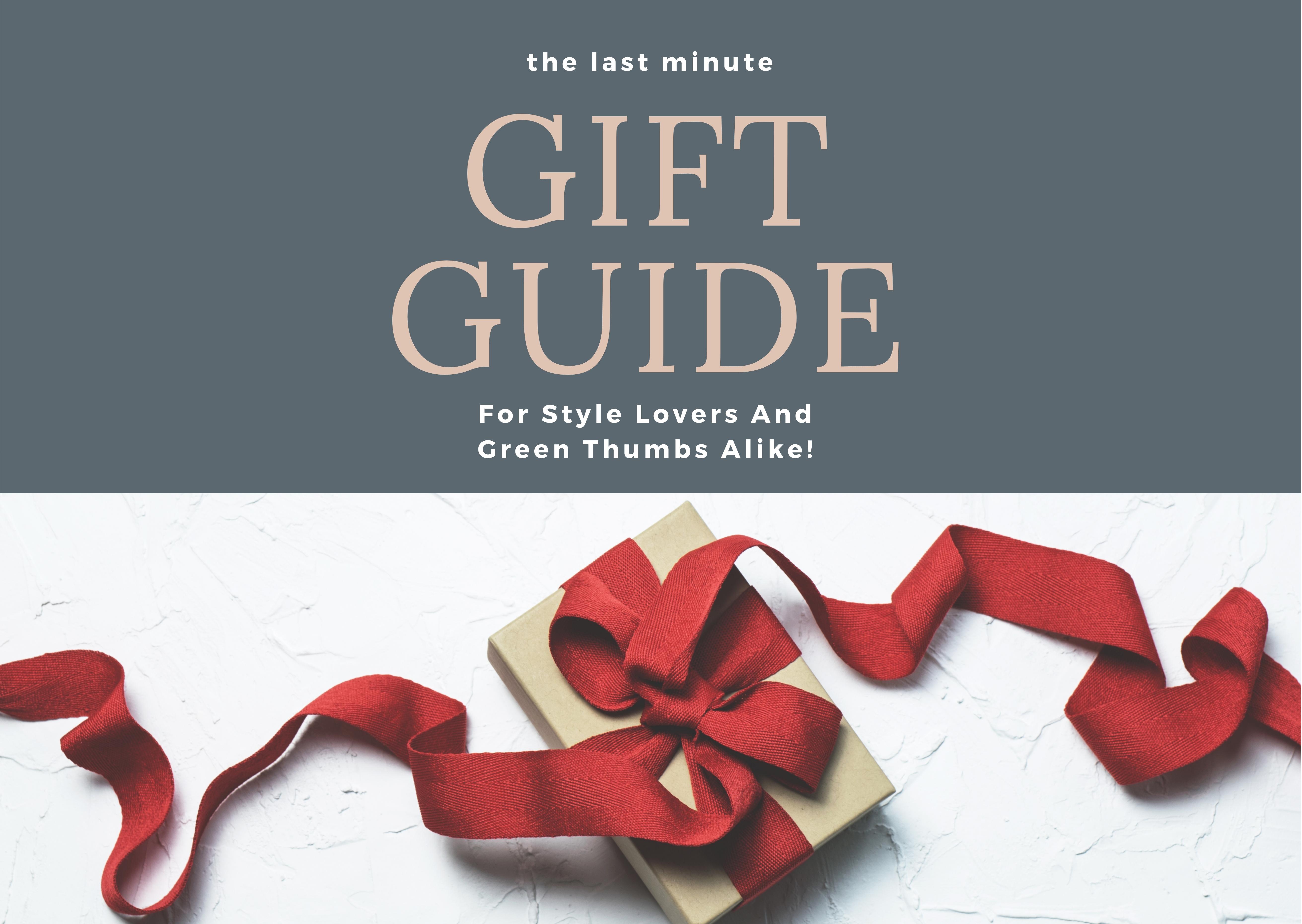 The Last Minute Garden Gift Guide